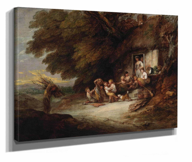 The Cottage Door by Thomas Gainsborough