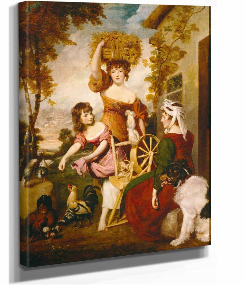 The Cottagers by Sir Joshua Reynolds