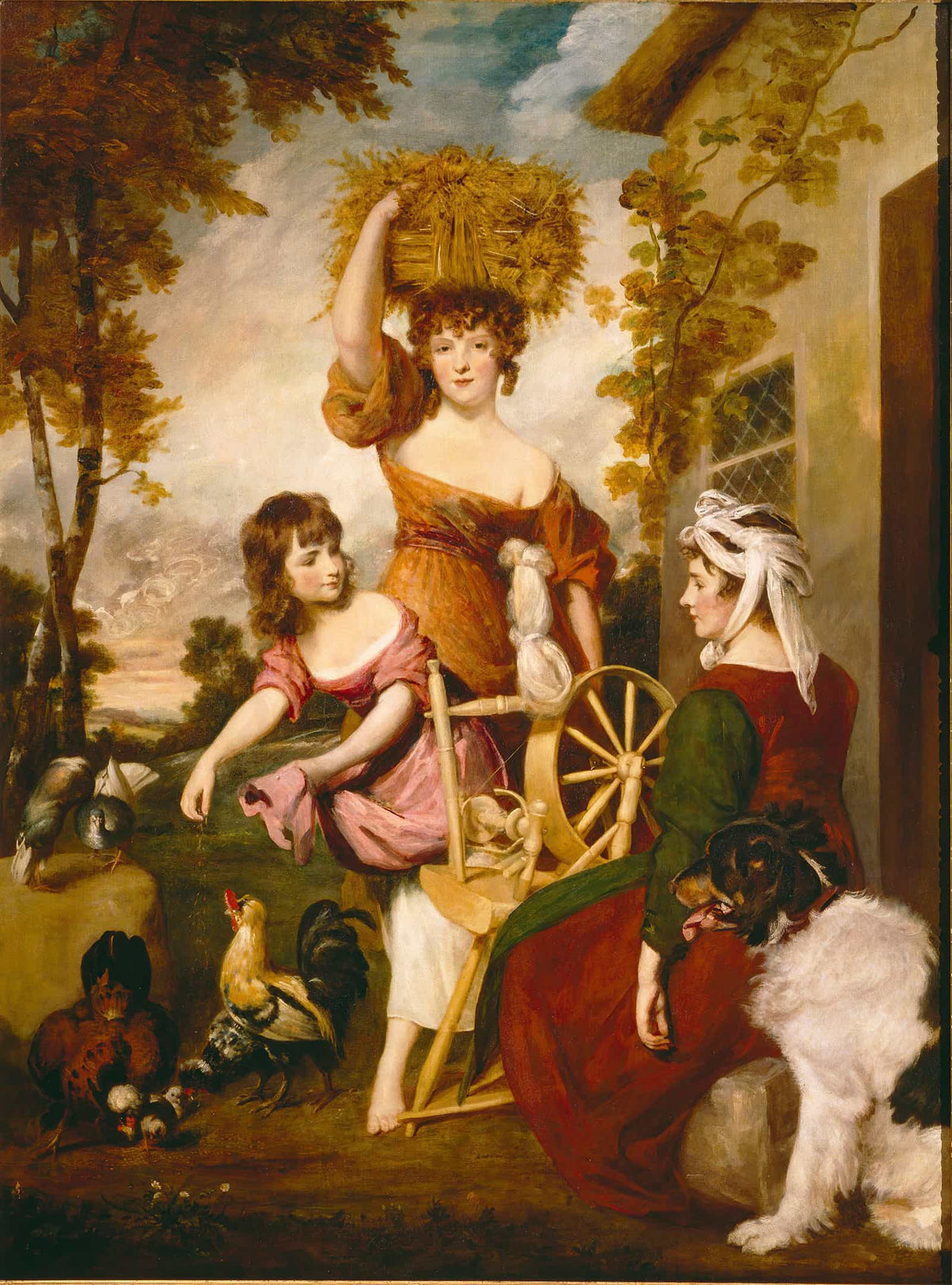 The Cottagers by Sir Joshua Reynolds