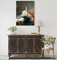 The Countess De Brac As Aurora by Jean Marc Nattier