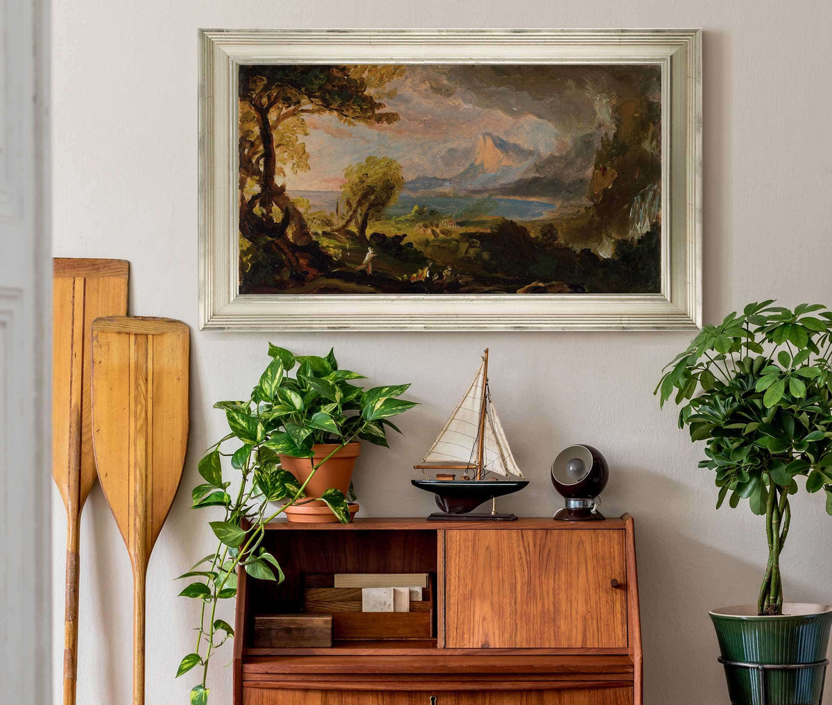 The Course Of Empire The Savage State by Thomas Cole