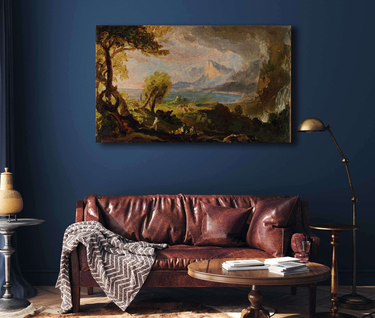 The Course Of Empire The Savage State by Thomas Cole