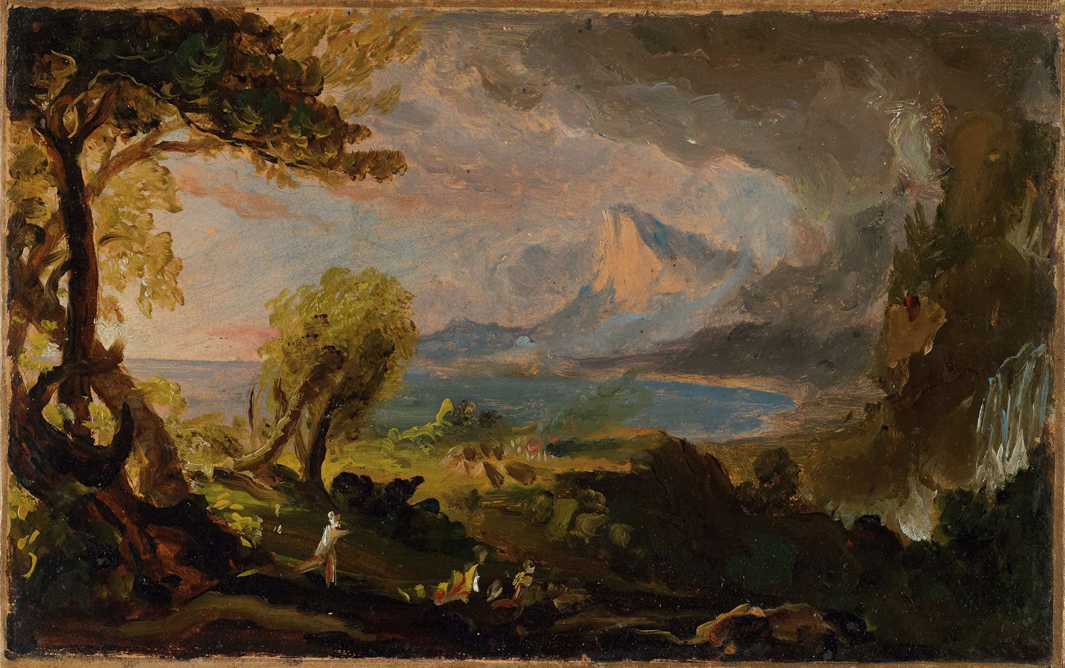 The Course Of Empire The Savage State by Thomas Cole