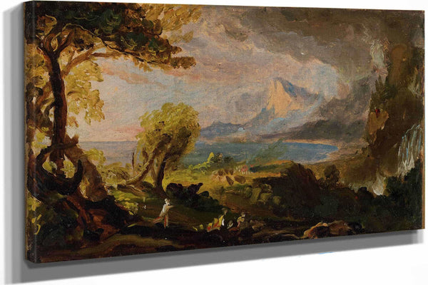 The Course Of Empire The Savage State by Thomas Cole