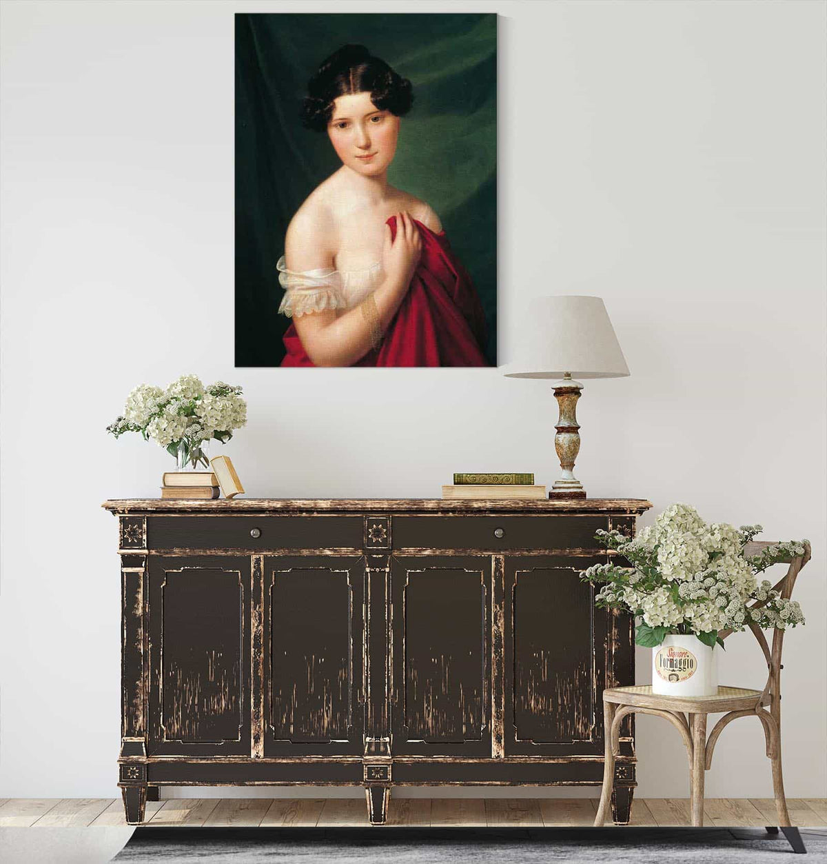 The Court Actress Sophie Muller by Ferdinand Georg Waldmuller