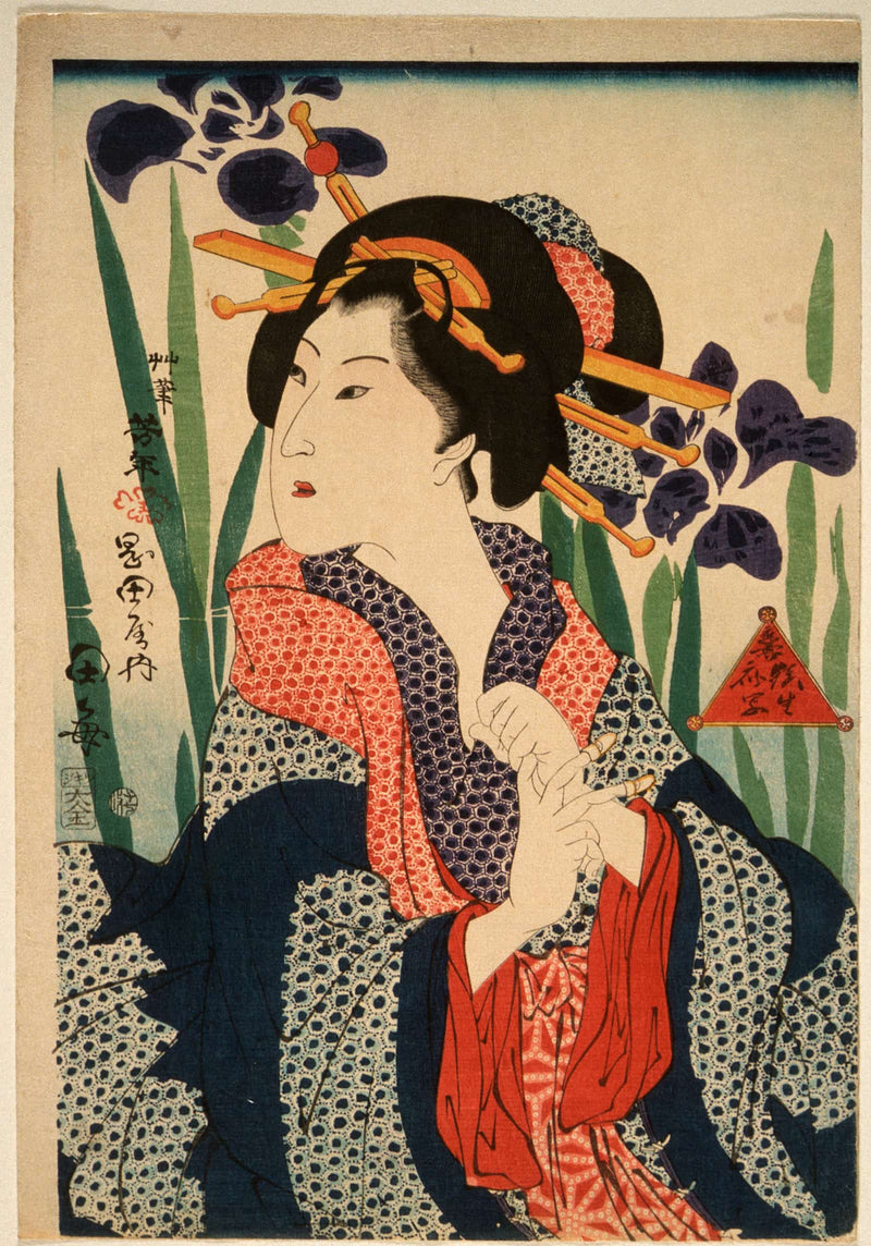 The Courtesan by Tsukioka Yoshitoshi
