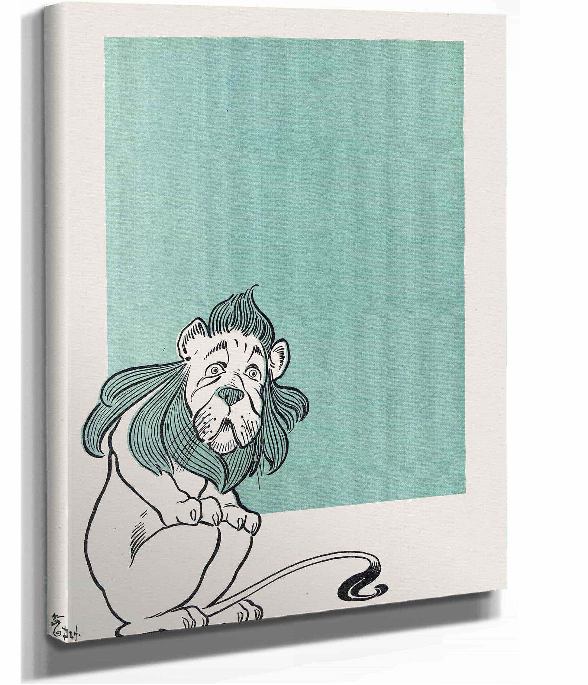 The Cowardly Lion by William Wallace Denslow
