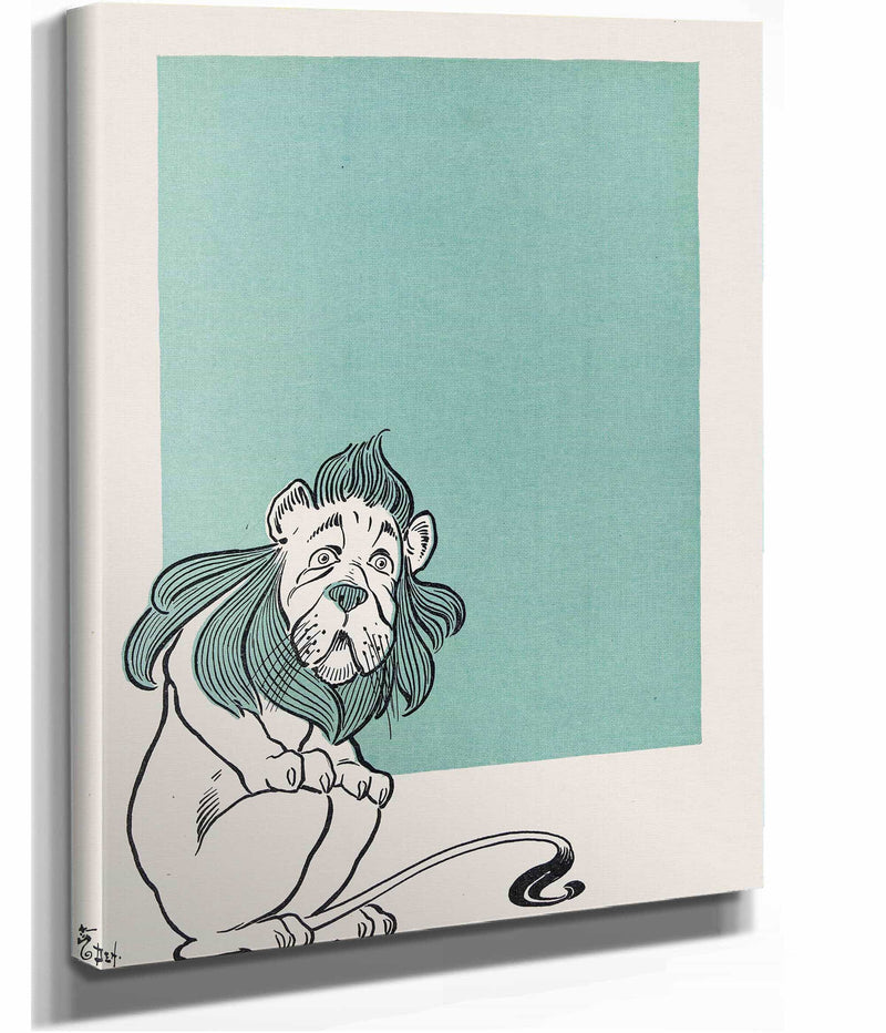 The Cowardly Lion by William Wallace Denslow