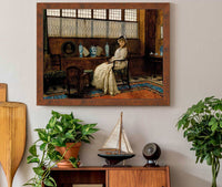 The Cradle Song by John Atkinson Grimshaw