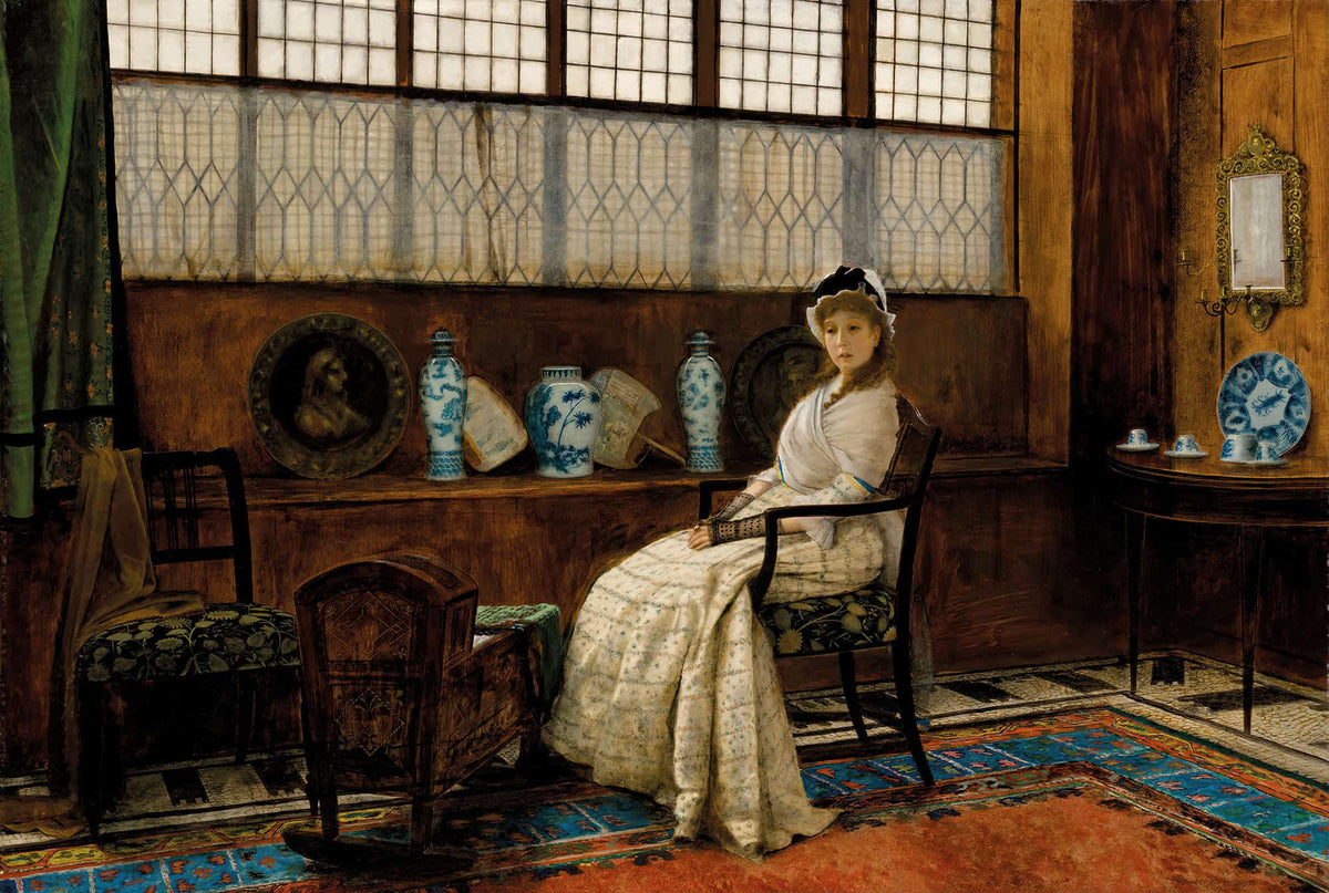 The Cradle Song by John Atkinson Grimshaw