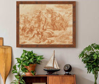 The Crossing Of The Red Sea by Nicolas Poussin