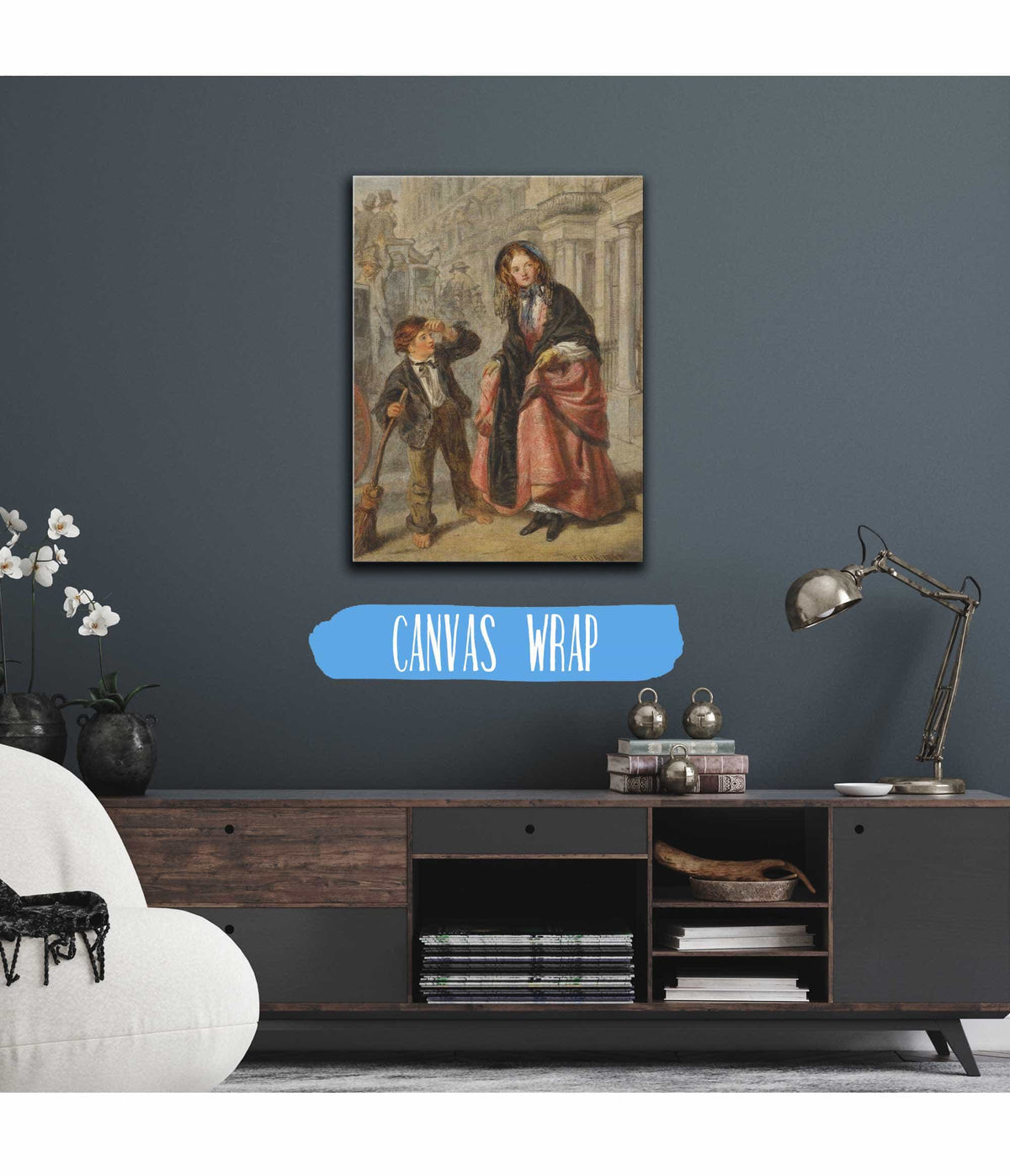 The Crossing Sweeper by William Powell Frith