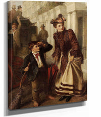 The Crossing Sweeper  by William Powell Frith