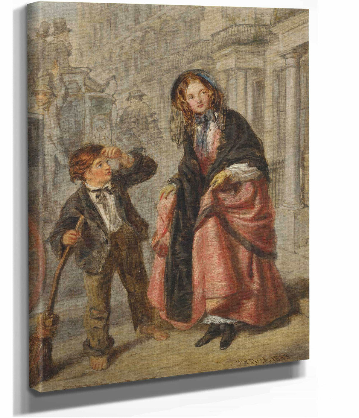 The Crossing Sweeper by William Powell Frith