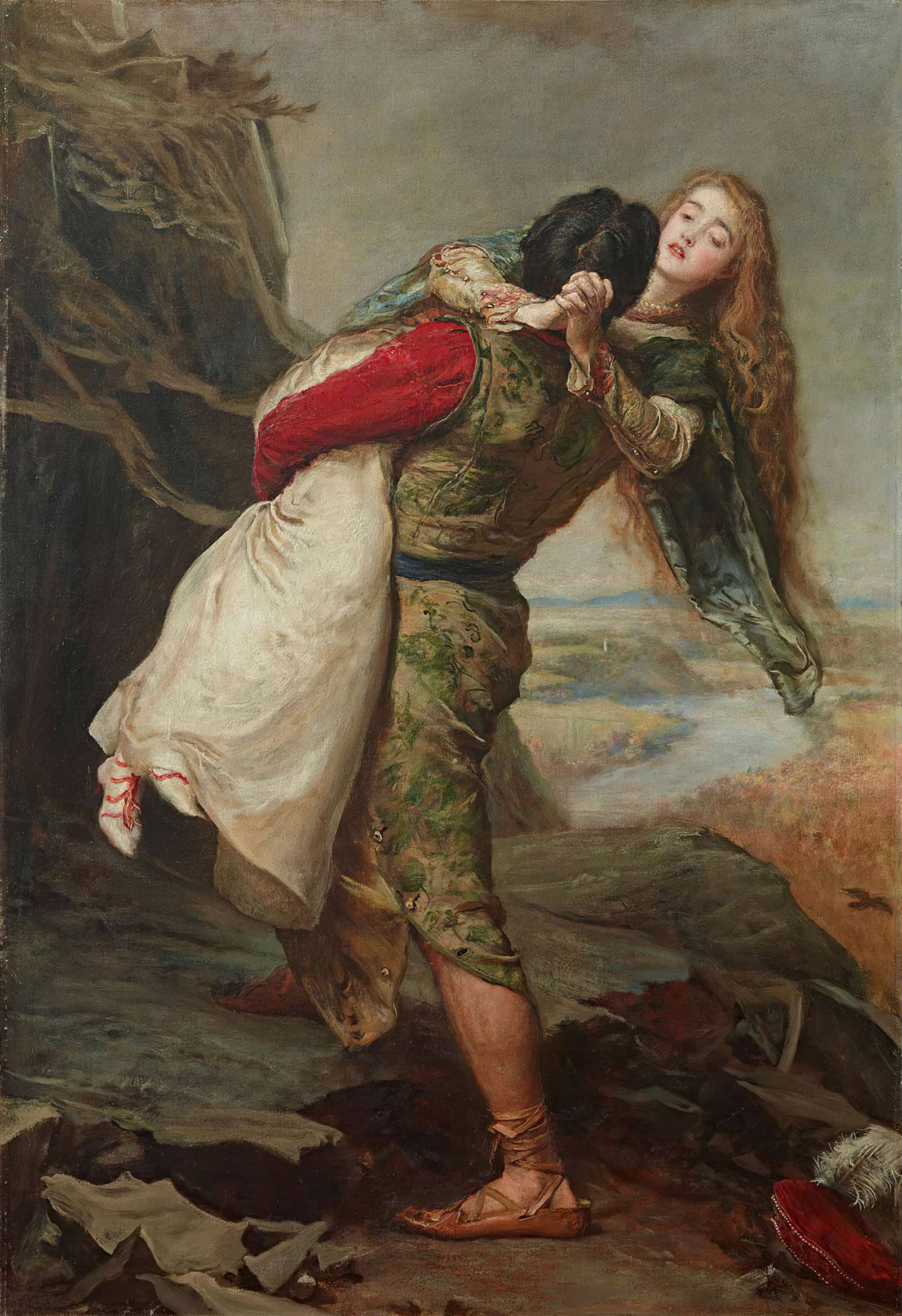 The Crown Of Love by Sir John Everett Millais