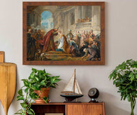 The Crowning Of Esther by Jean Francois De Troy