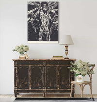 The Crucifixion Christus Am Kreuz by Lovis Corinth