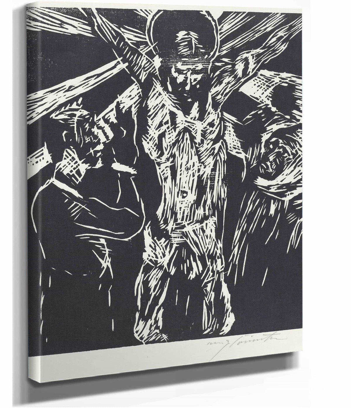 The Crucifixion Christus Am Kreuz by Lovis Corinth