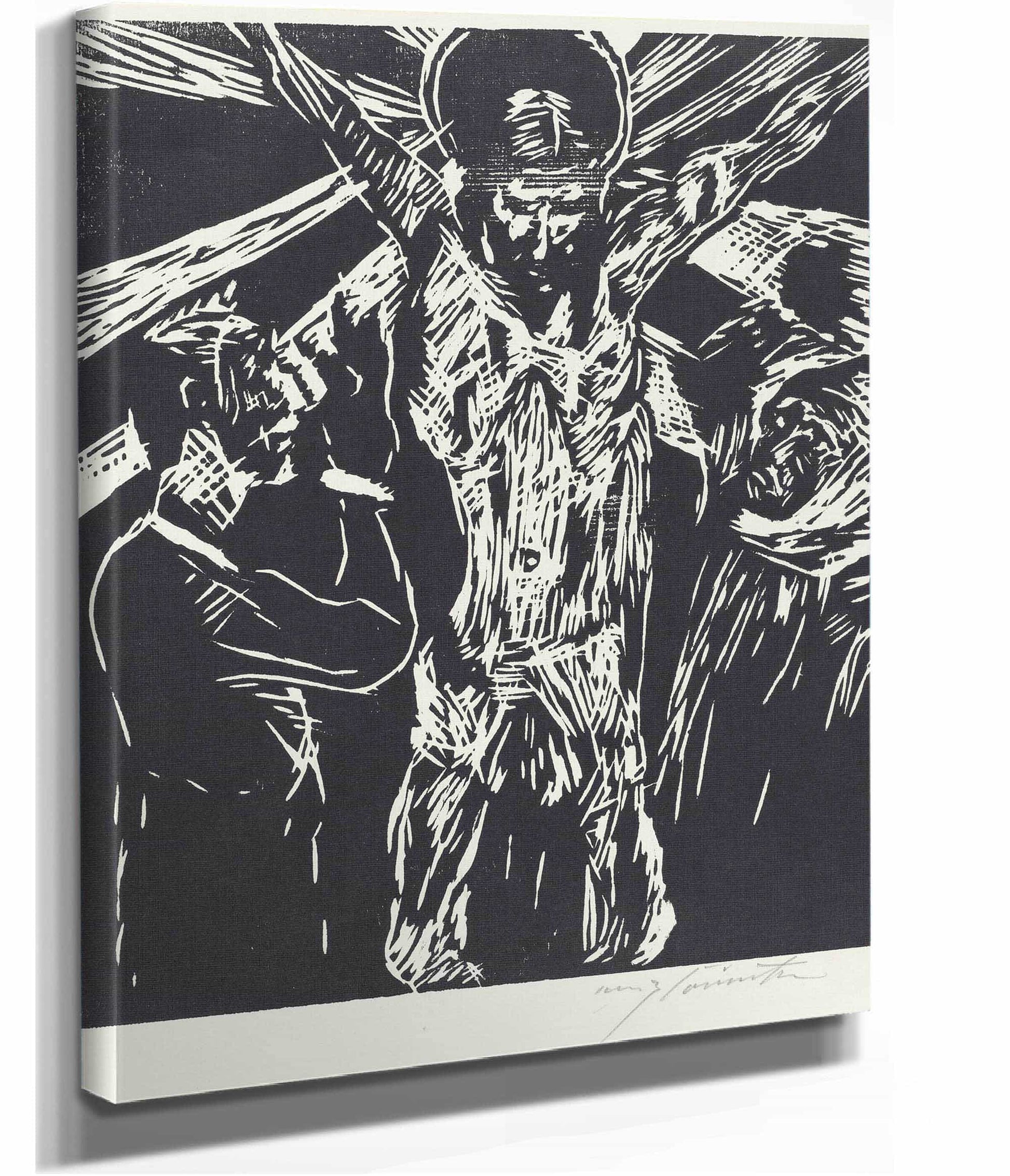 The Crucifixion Christus Am Kreuz by Lovis Corinth