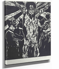 The Crucifixion Christus Am Kreuz by Lovis Corinth