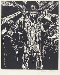 The Crucifixion Christus Am Kreuz by Lovis Corinth