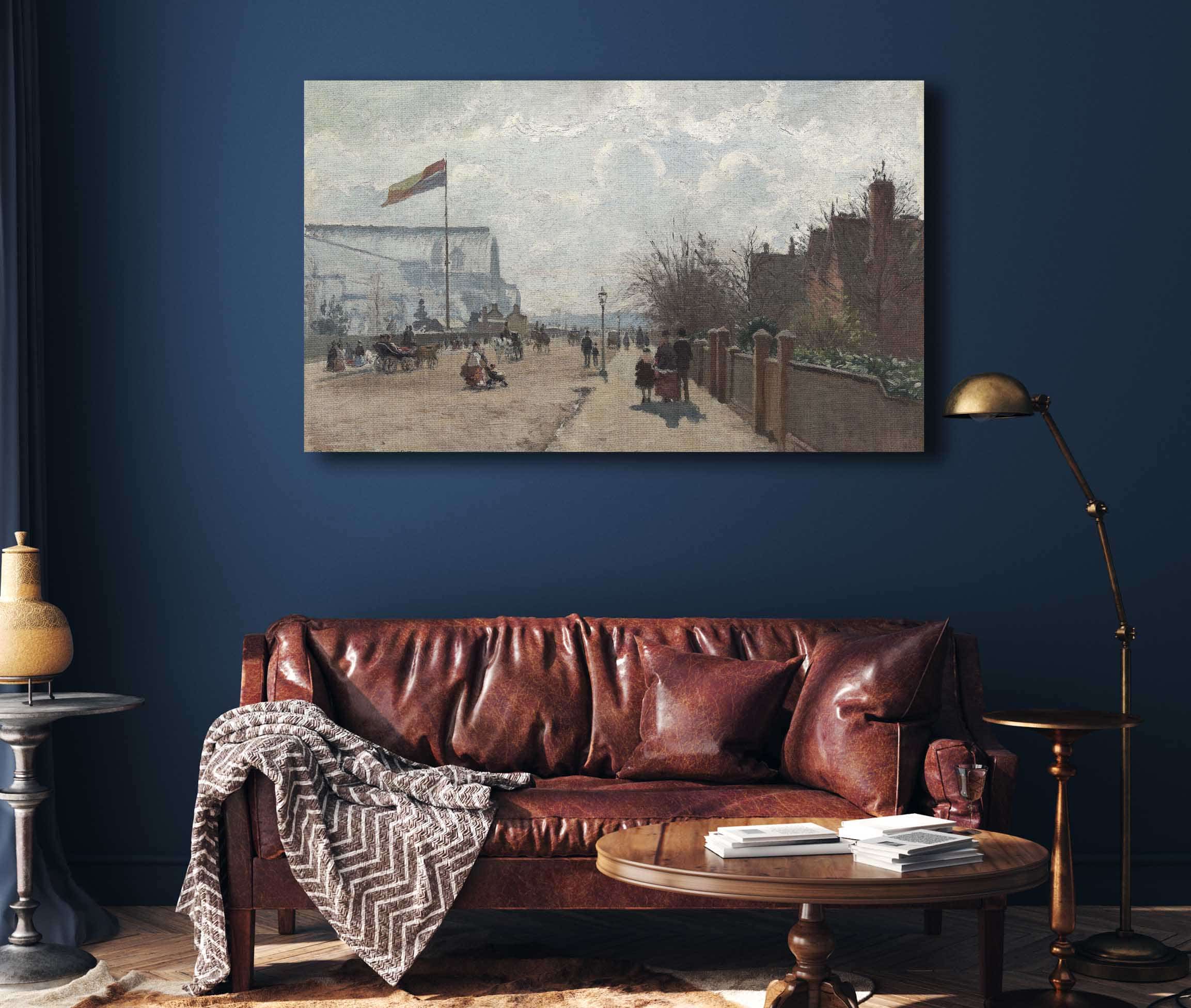 The Crystal Palace by Camille Pissarro