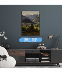 The Dachstein Seen From The Sophienplatz by Ferdinand Georg Waldmuller