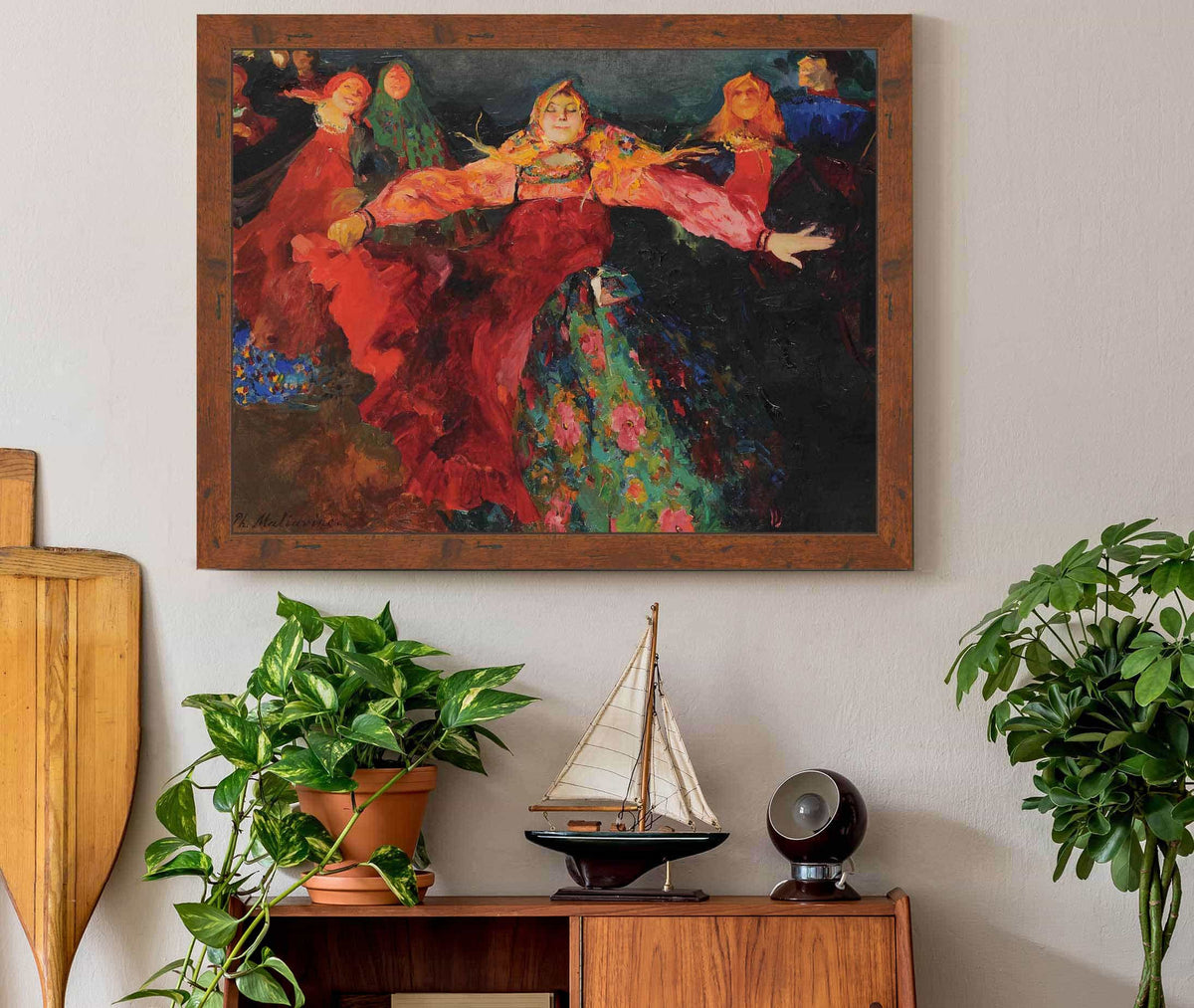 The Dance by Filipp Malyavin