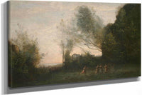 The Dance Of The Nymphs   by Jean Baptiste Camille Corot