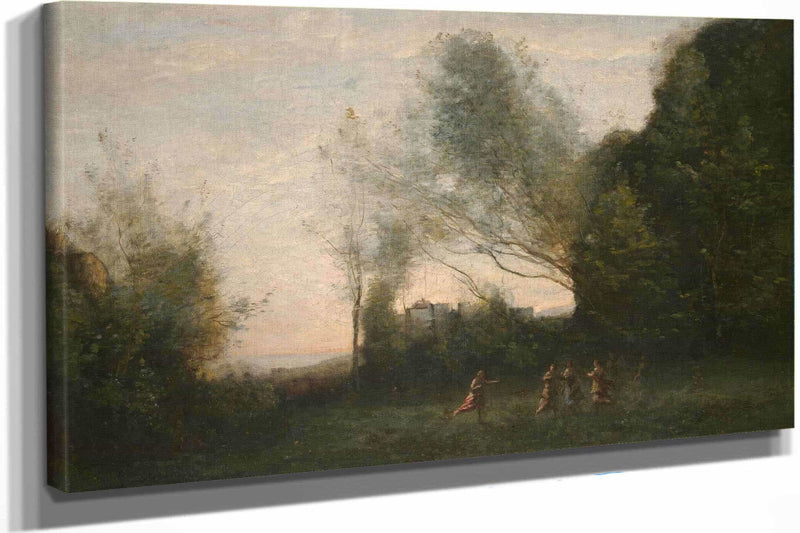 The Dance Of The Nymphs   by Jean Baptiste Camille Corot