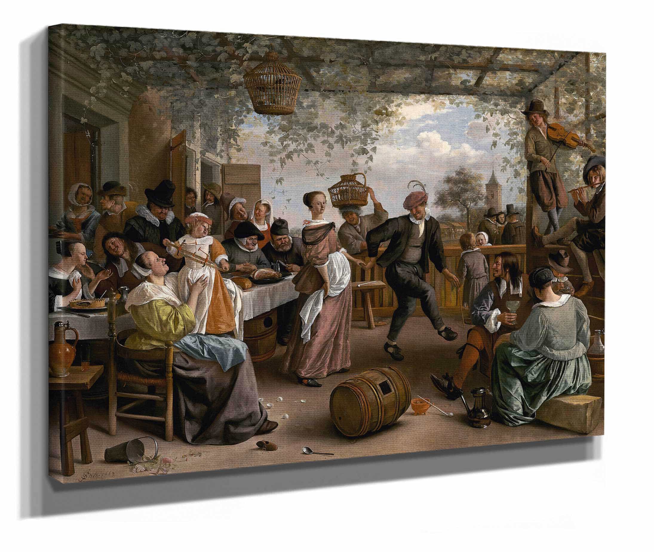 The Dancing Couple by Jan Steen