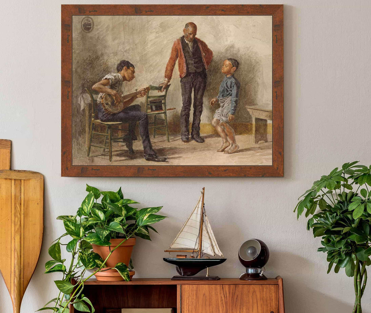 The Dancing Lesson by Thomas Eakins