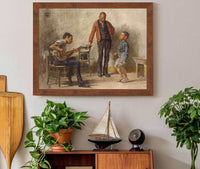 The Dancing Lesson by Thomas Eakins