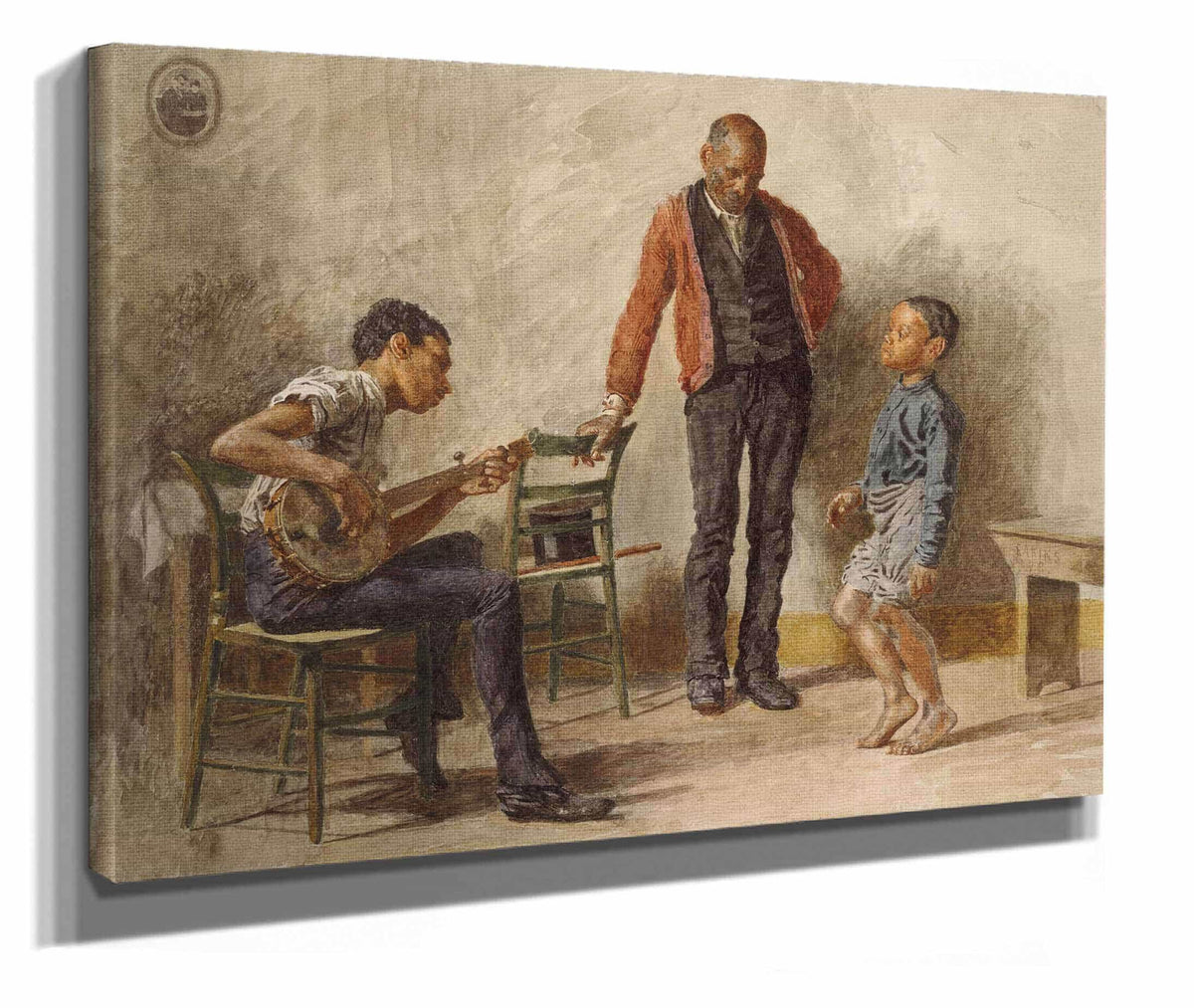 The Dancing Lesson by Thomas Eakins