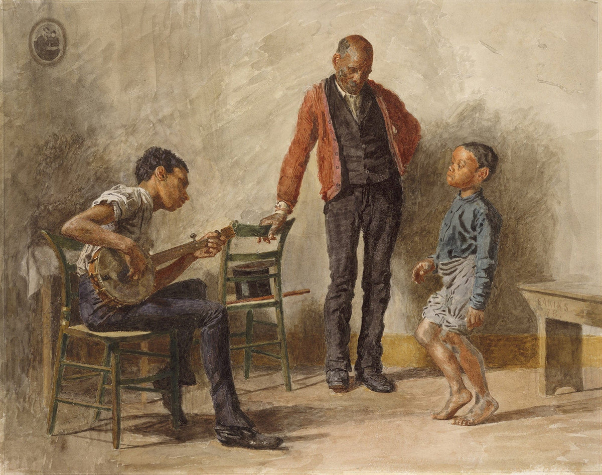 The Dancing Lesson by Thomas Eakins