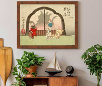 The Dancing Pot At The Temple Ninnaji by Tsukioka Yoshitoshi