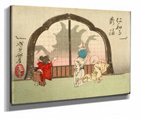 The Dancing Pot At The Temple Ninnaji by Tsukioka Yoshitoshi