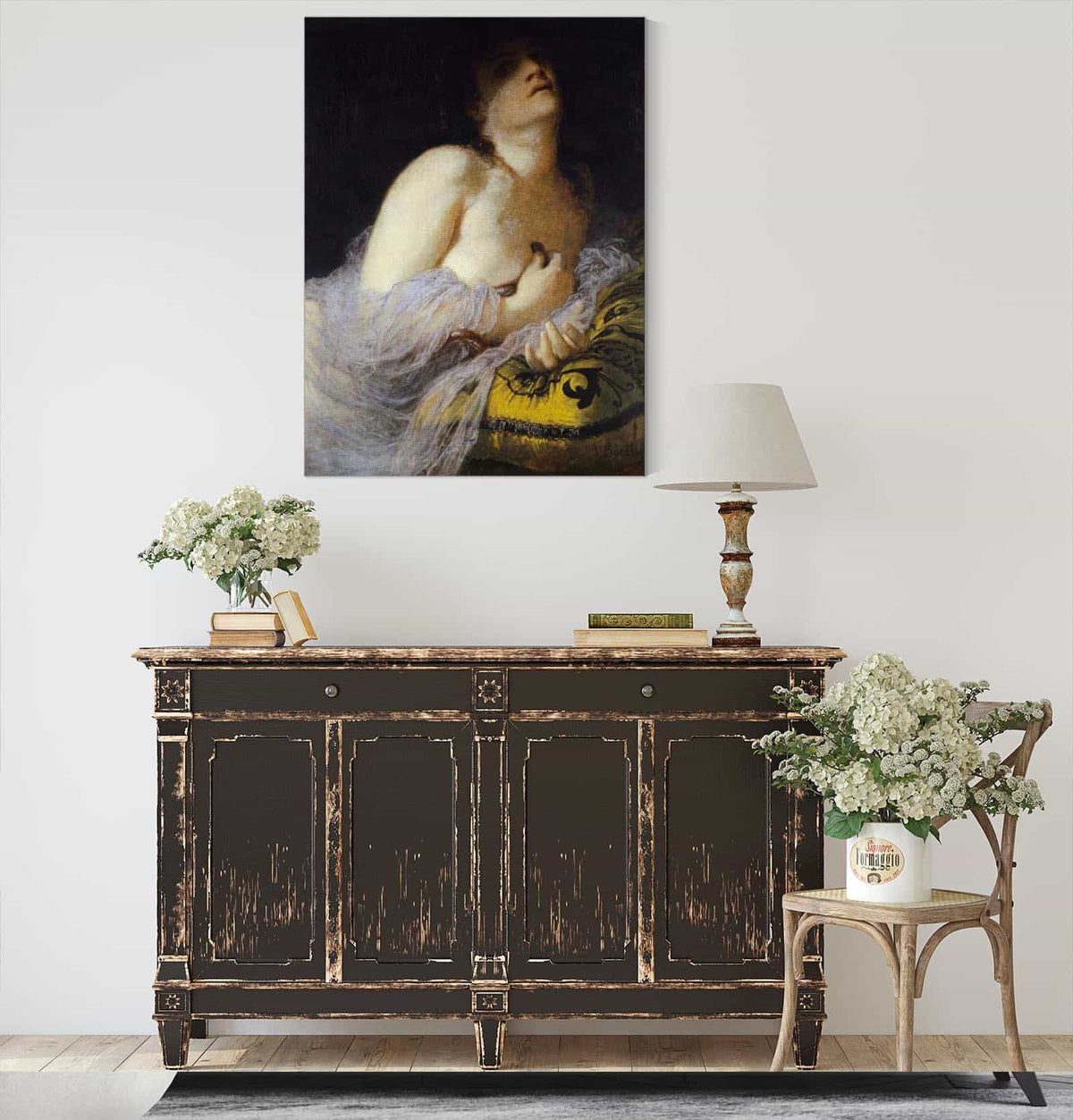 The Death Of Cleopatra by Arnold Bocklin