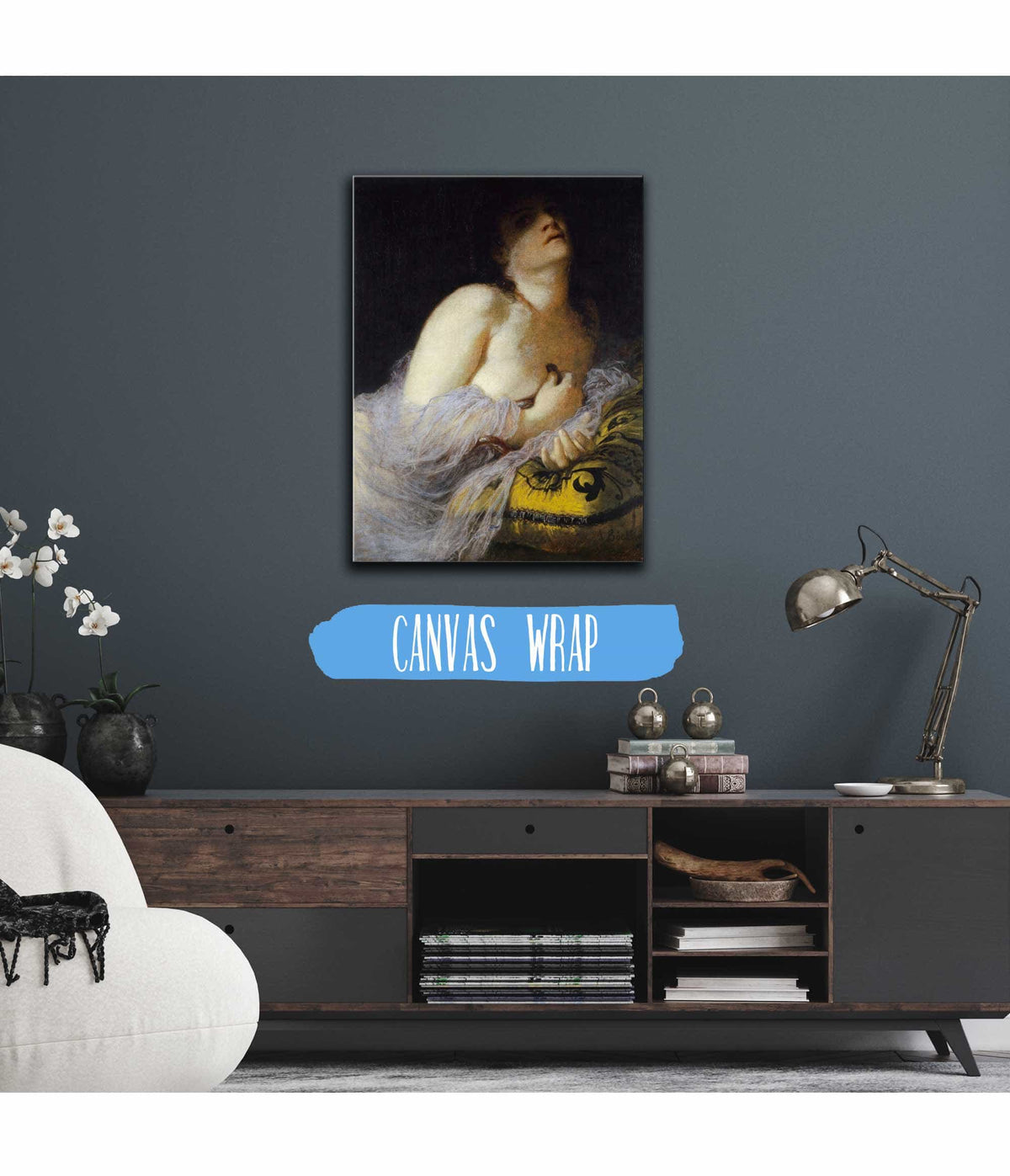 The Death Of Cleopatra by Arnold Bocklin