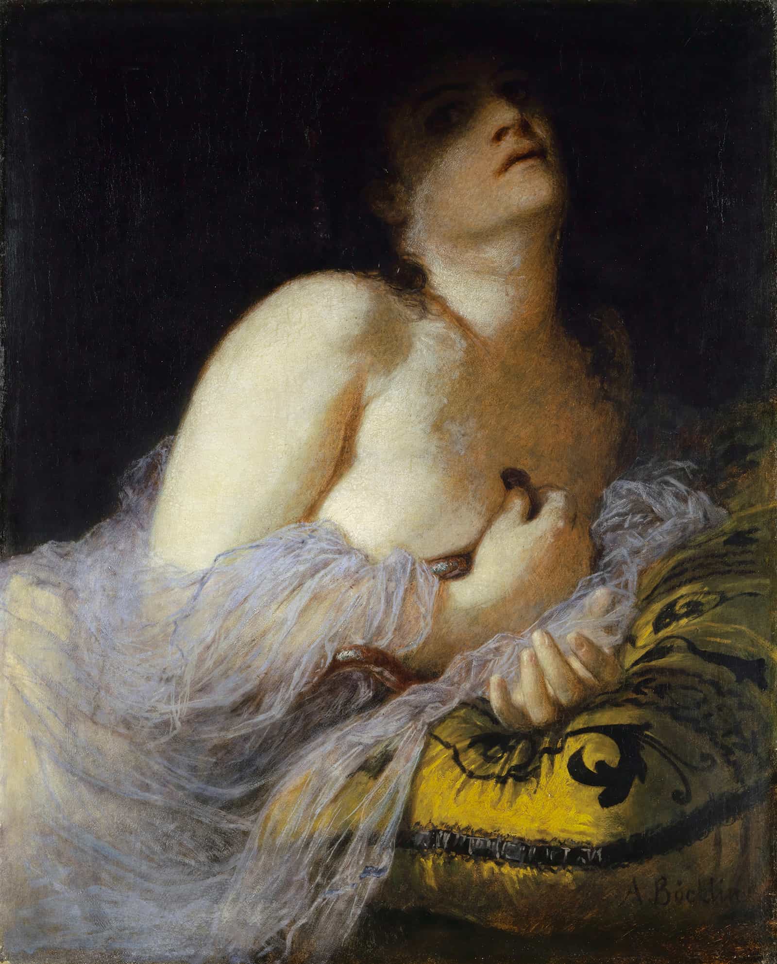 The Death Of Cleopatra by Arnold Bocklin