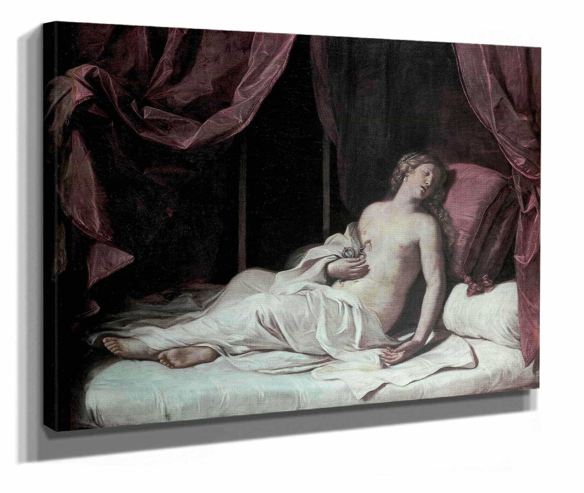 The Death Of Cleopatra by Guercino