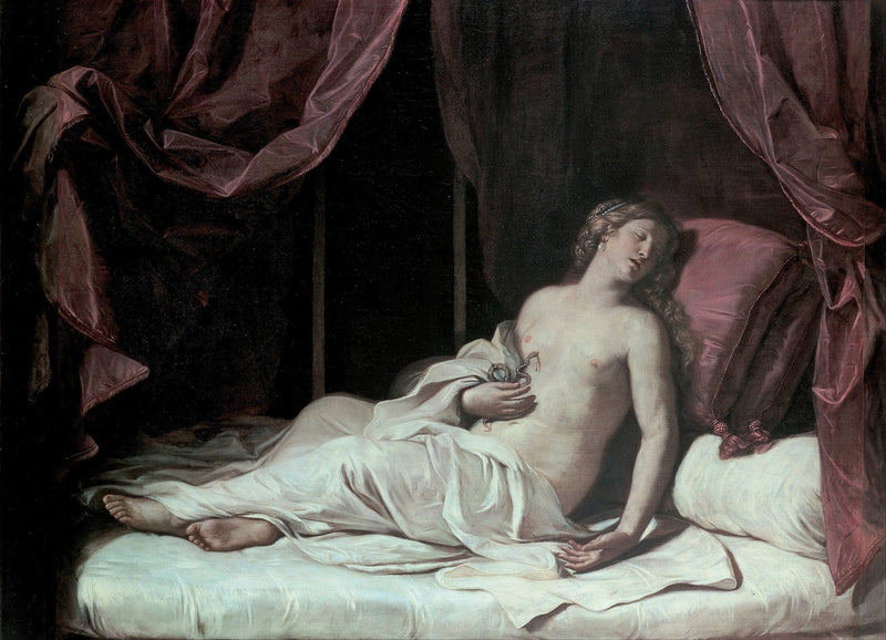 The Death Of Cleopatra by Guercino