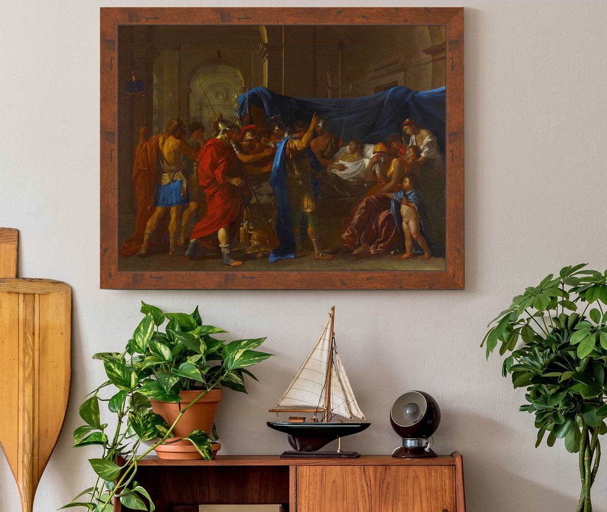 The Death Of Germanicus by Nicolas Poussin