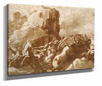 The Death Of Hippolytus by Nicolas Poussin