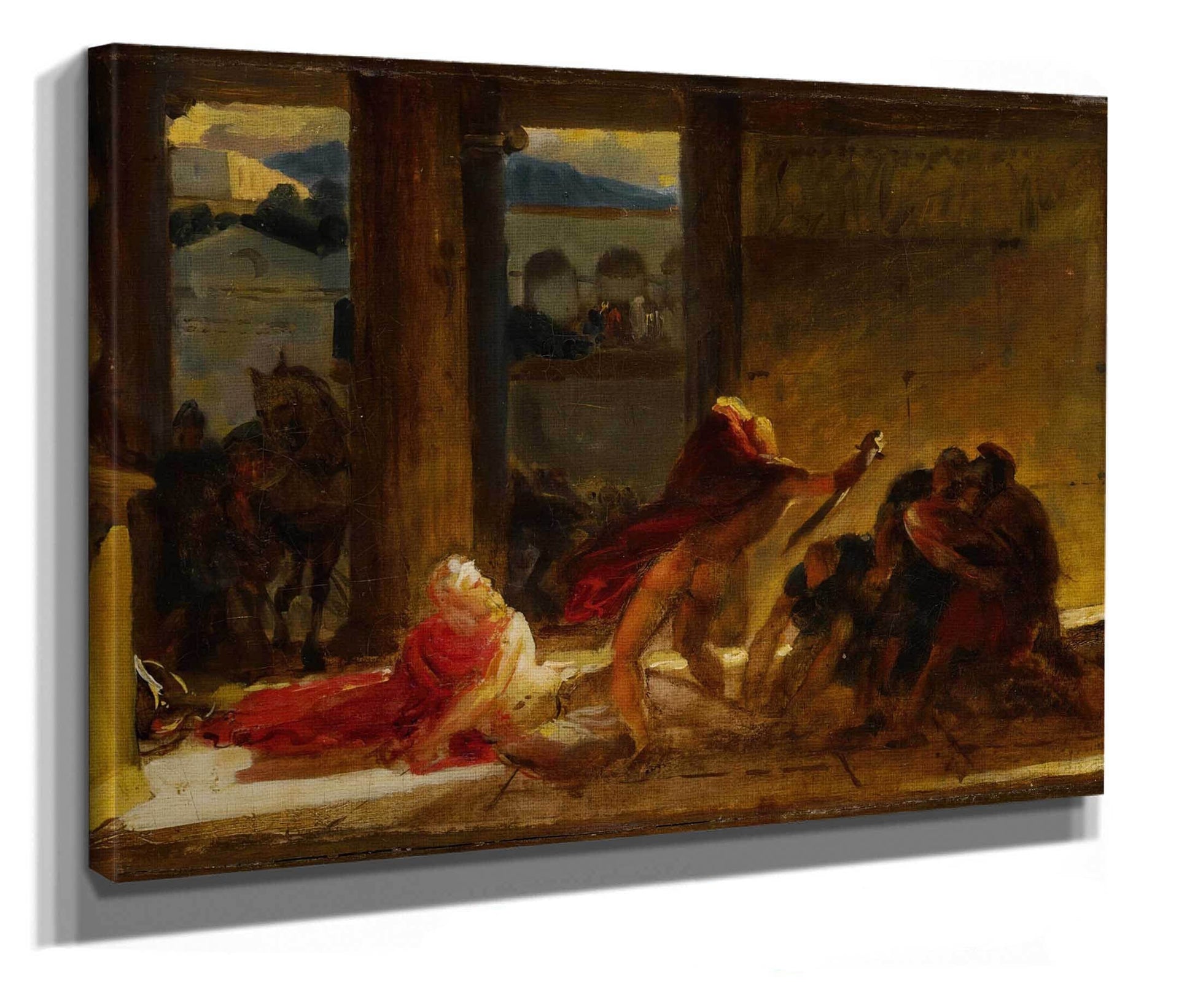 The Death Of Pyrrhus by Anne Louis Girodet Trioson