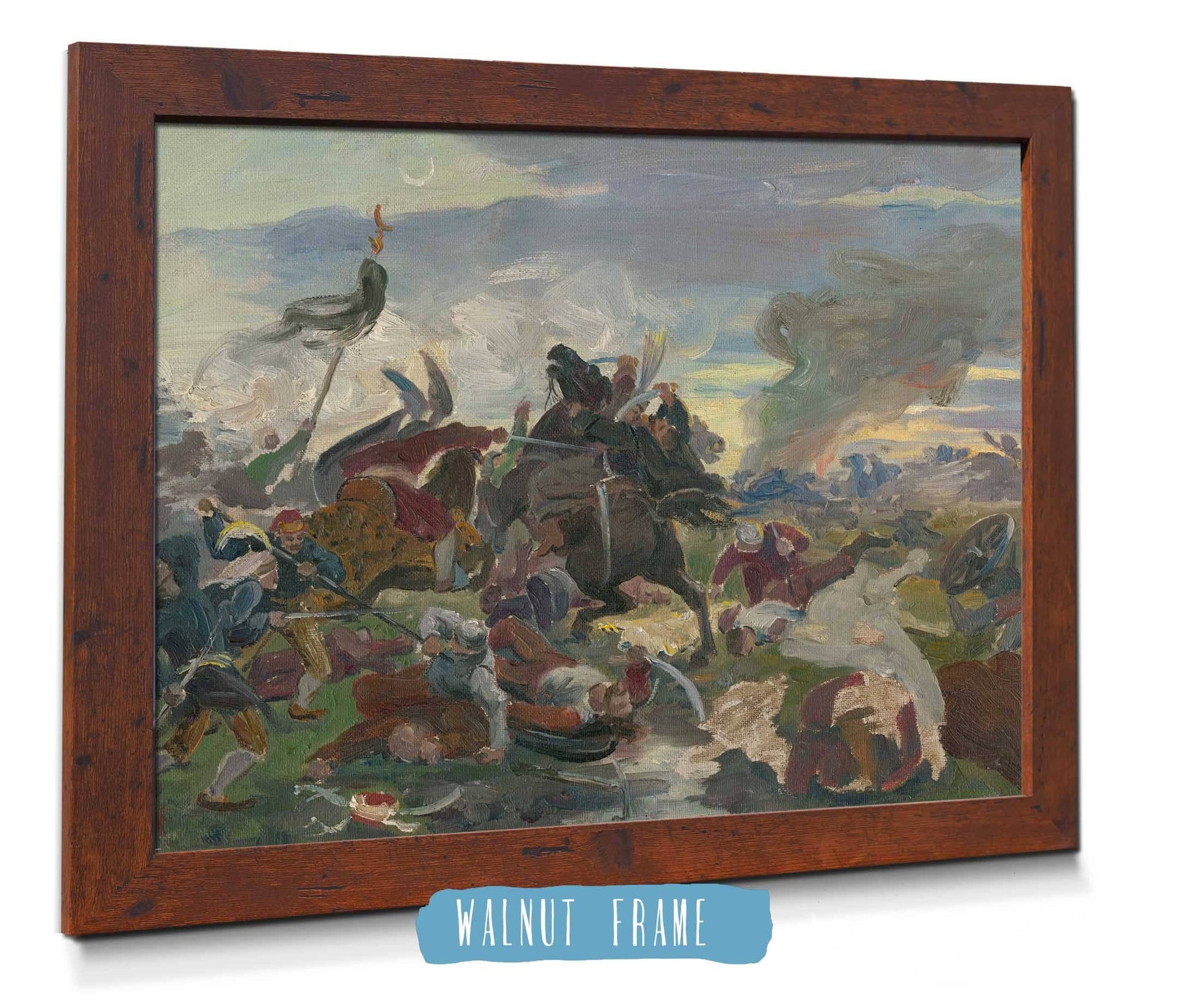 The Death Of Tomory In The Battle Of Mohacs by Jozef Hanula