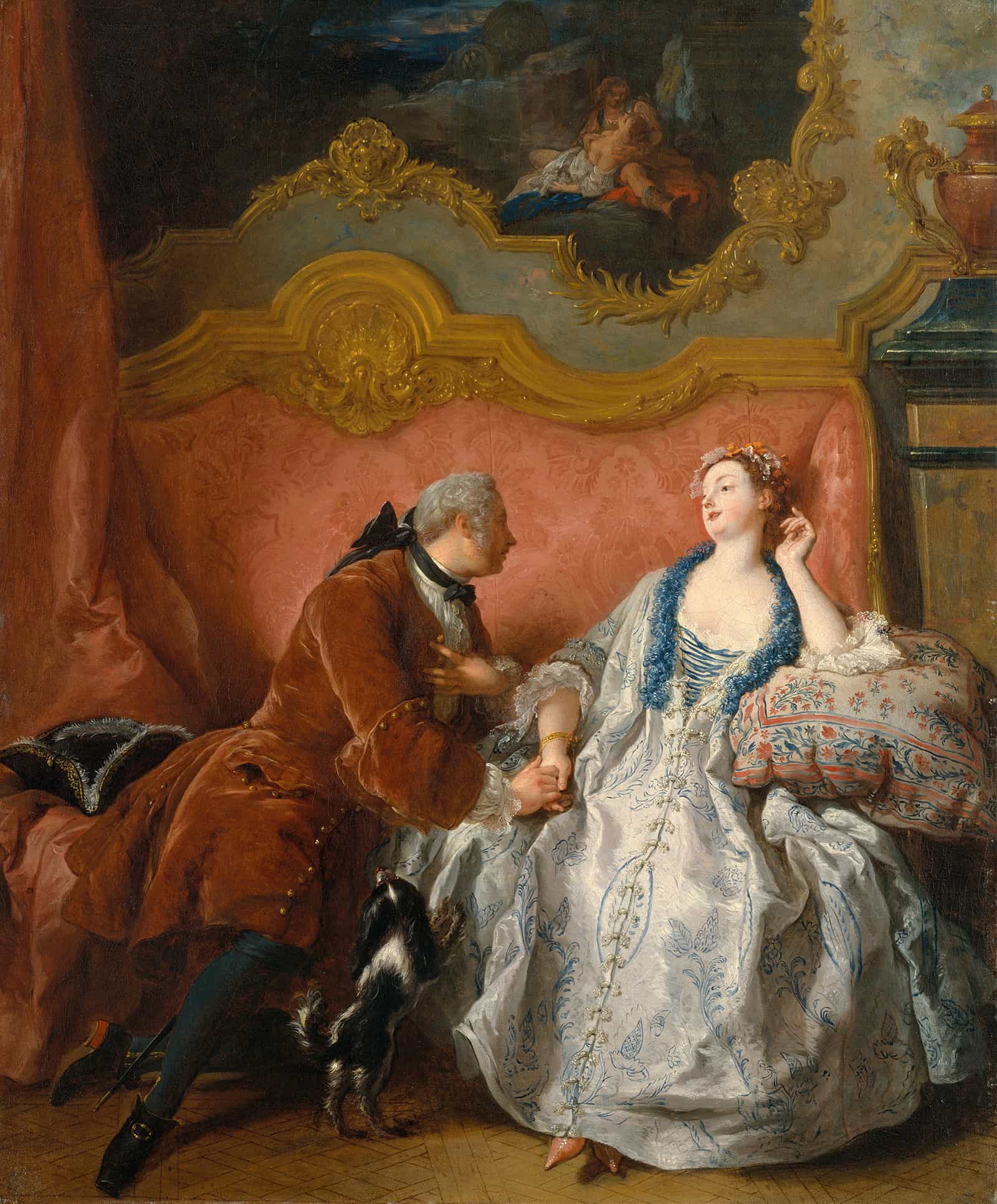 The Declaration Of Love by Jean Francois De Troy