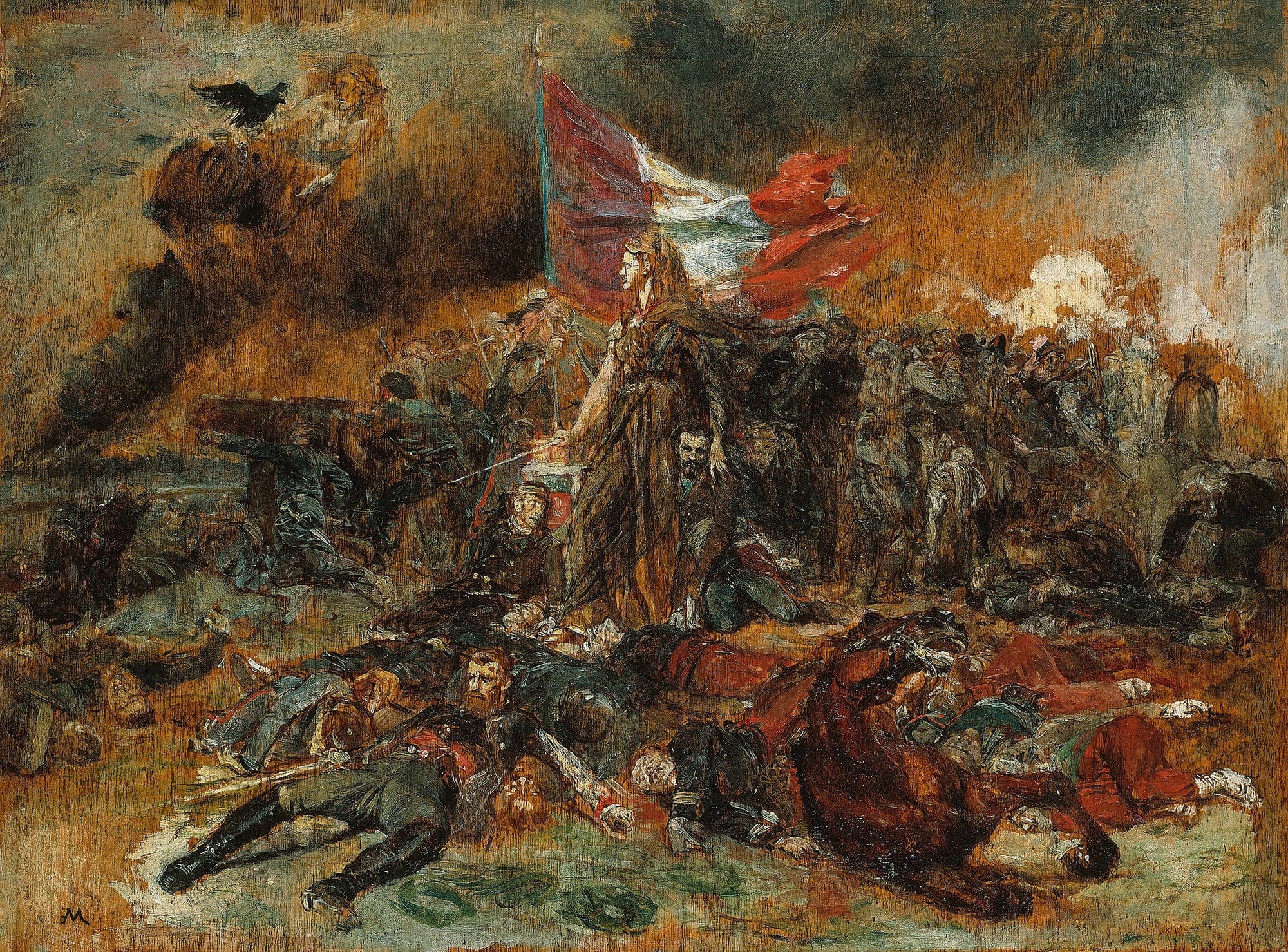 The Defense Of Paris by Ernest Meissonier