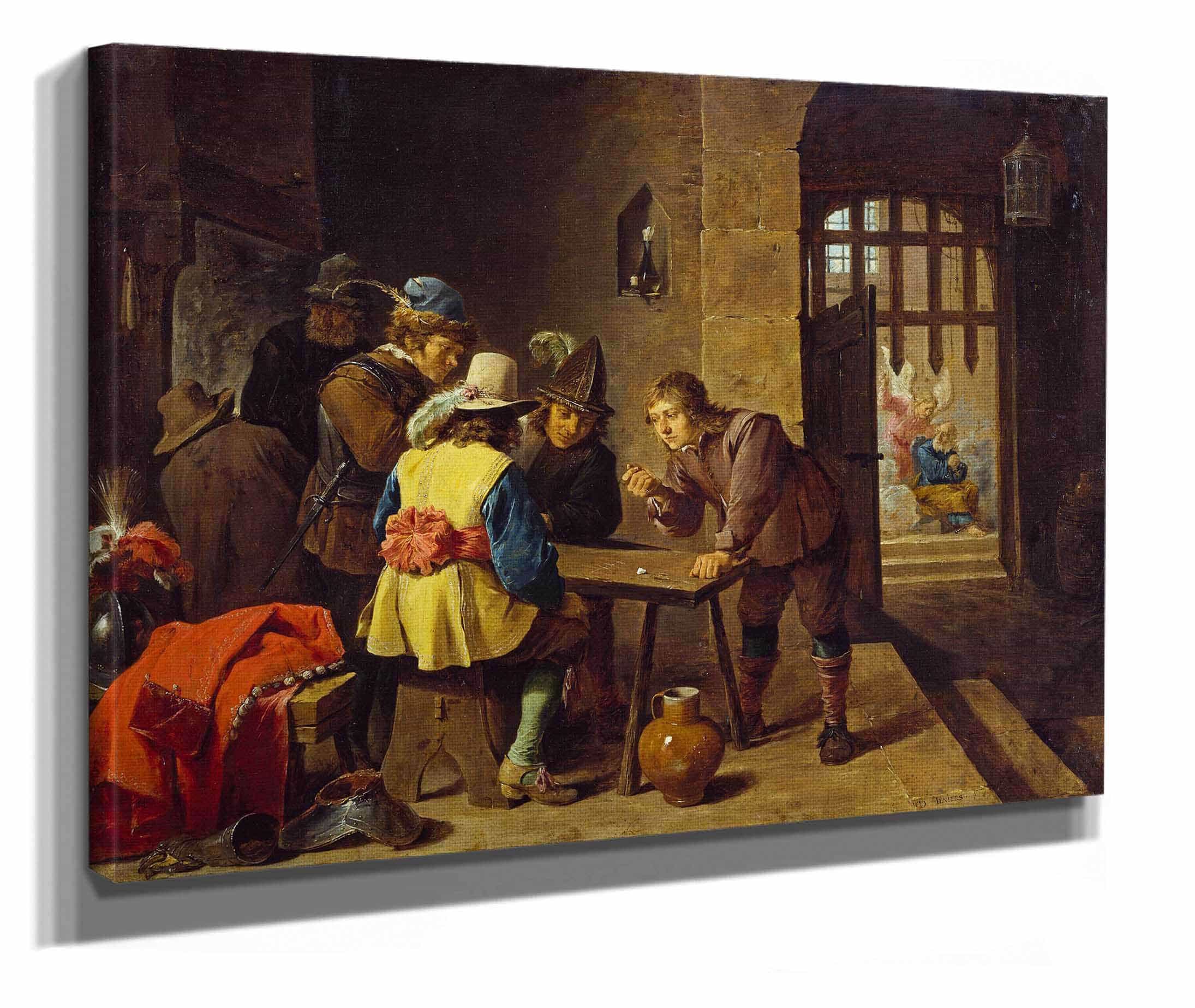 The Deliverance Of Saint Peter Probably C C by David Teniers The Younger