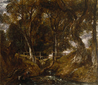 The Dell At Helmingham Park by John Constable